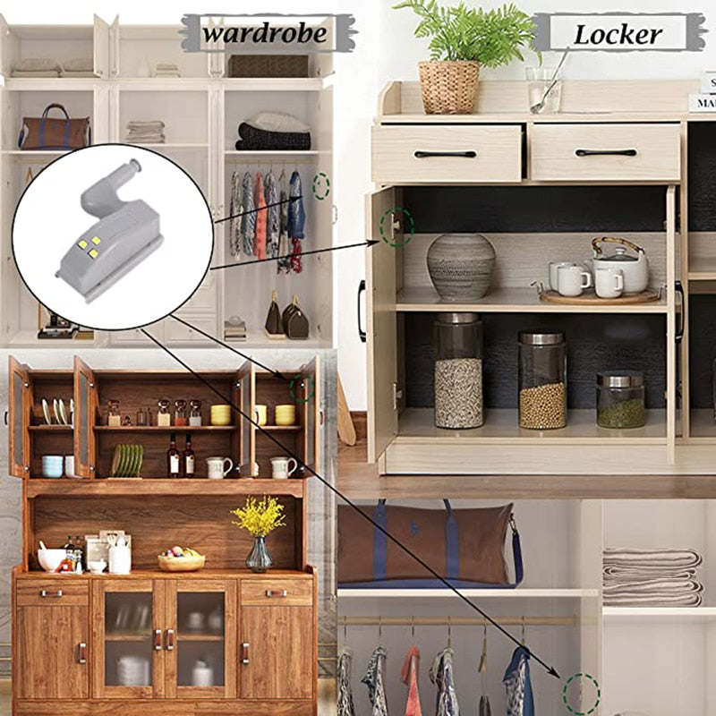 Automatic Lighting for Your Cabinets Effortlessly