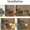 Automatic Lighting for Your Cabinets Effortlessly