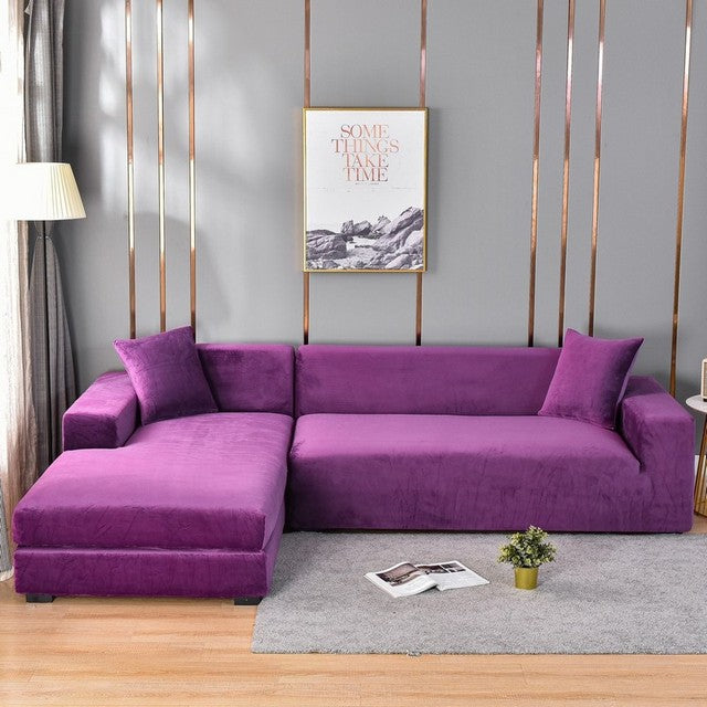 SamtGarde™ Elastic Velvet Sofa Cover