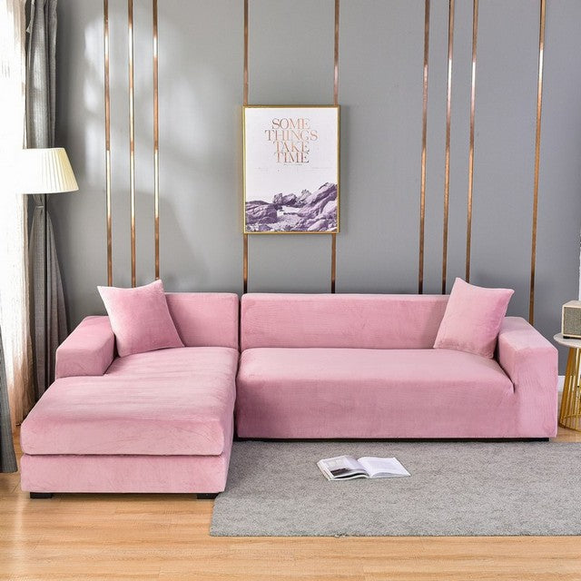 SamtGarde™ Elastic Velvet Sofa Cover