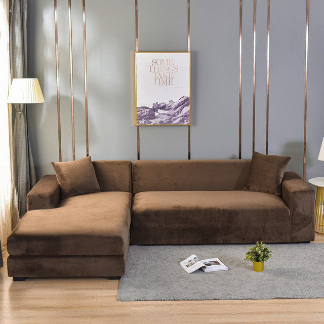 SamtGarde™ Elastic Velvet Sofa Cover