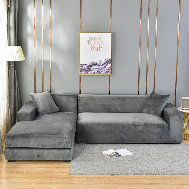 SamtGarde™ Elastic Velvet Sofa Cover