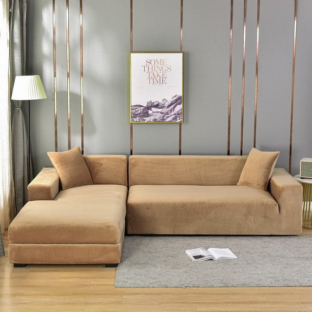SamtGarde™ Elastic Velvet Sofa Cover