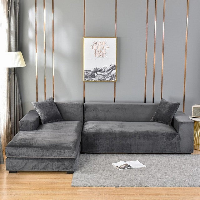 SamtGarde™ Elastic Velvet Sofa Cover