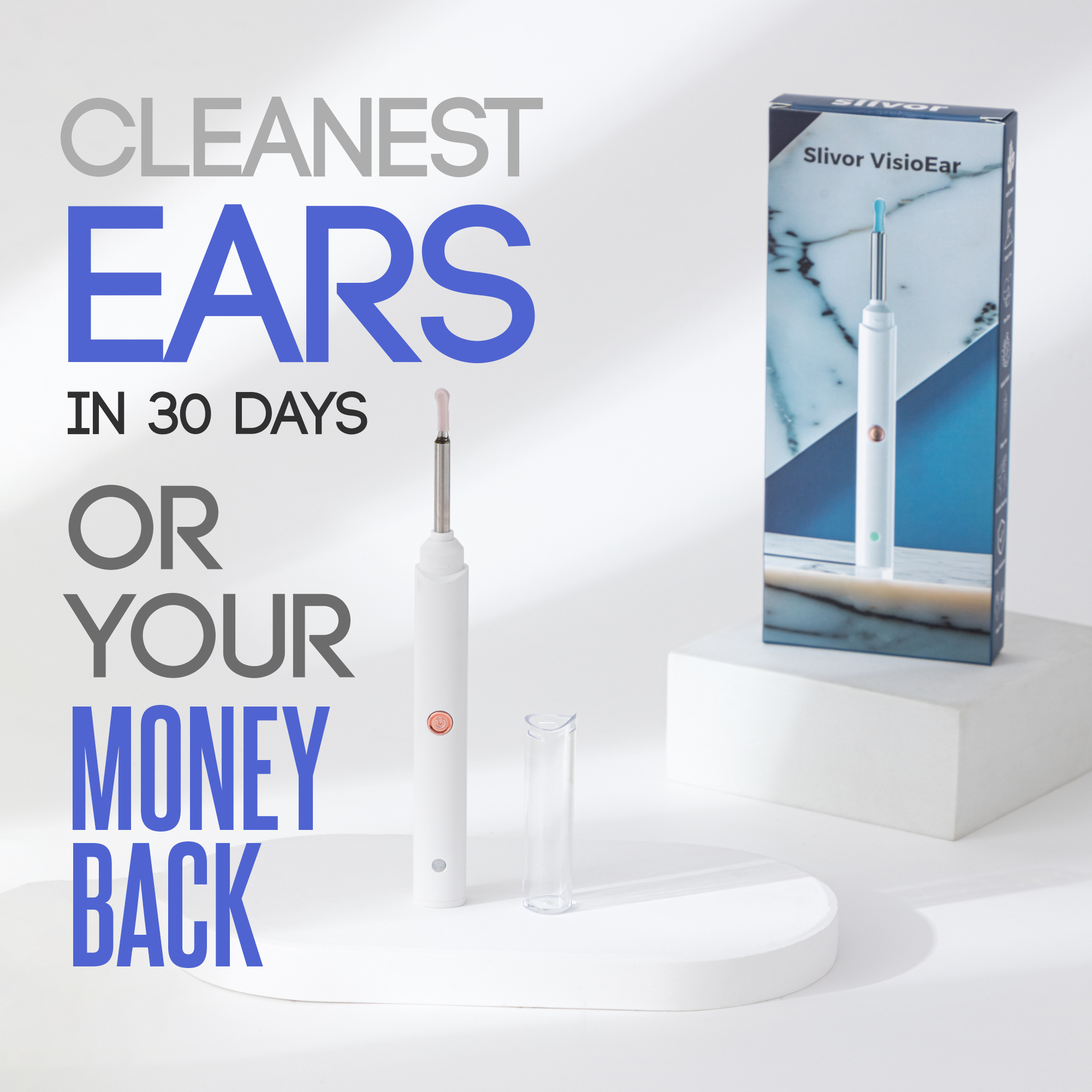 VisioEar Pro™ | Medically Certified Endoscope Ear Care with HD Camera