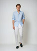 Essential Linen Shirt - Light Blue