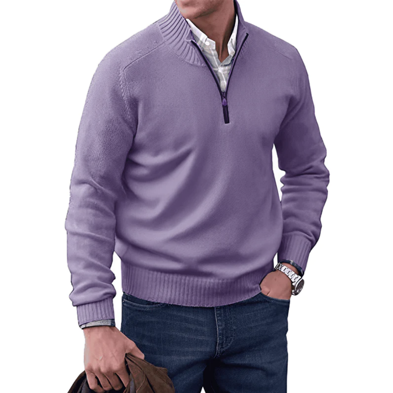 Noah – Cashmere Zip-Up Sweater