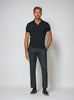 Buttonless Polo Shirt - Navy Blue