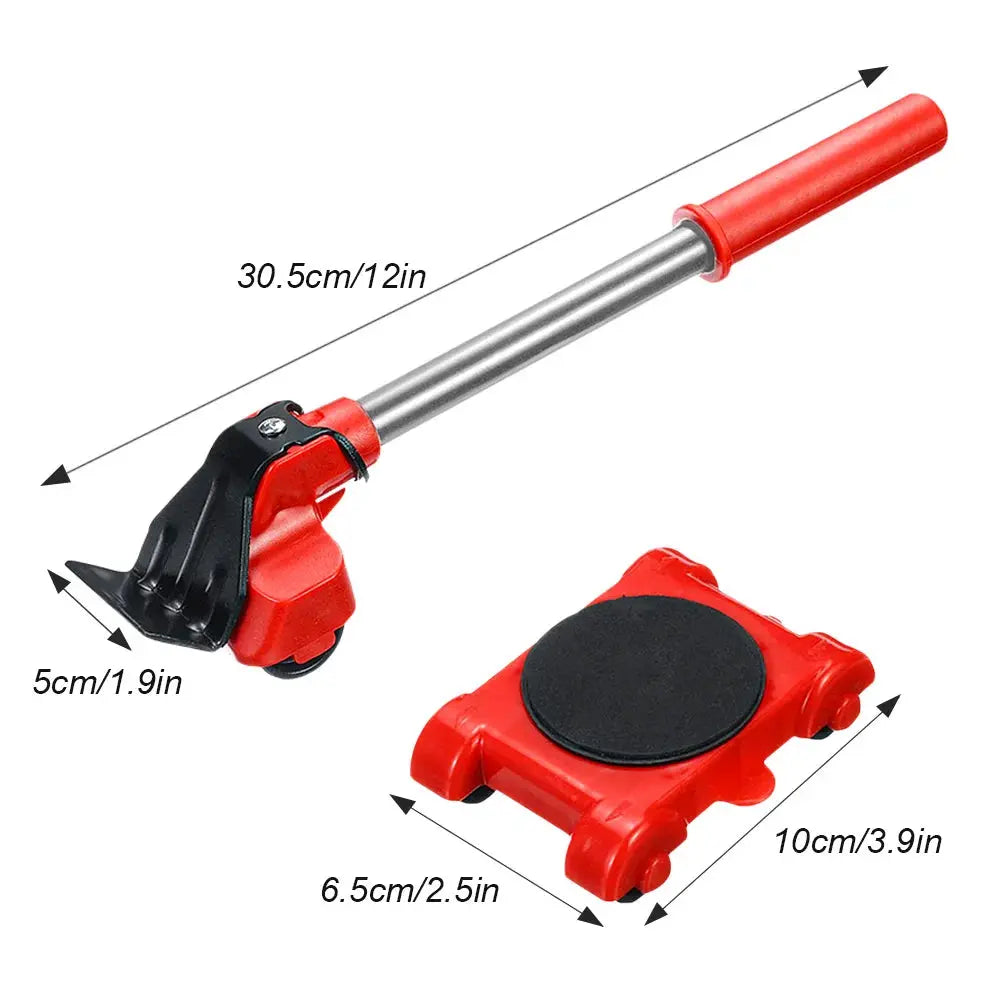 Effortless Heavy-Duty Furniture Jack Set – Safe, Robust, and Floor-Friendly
