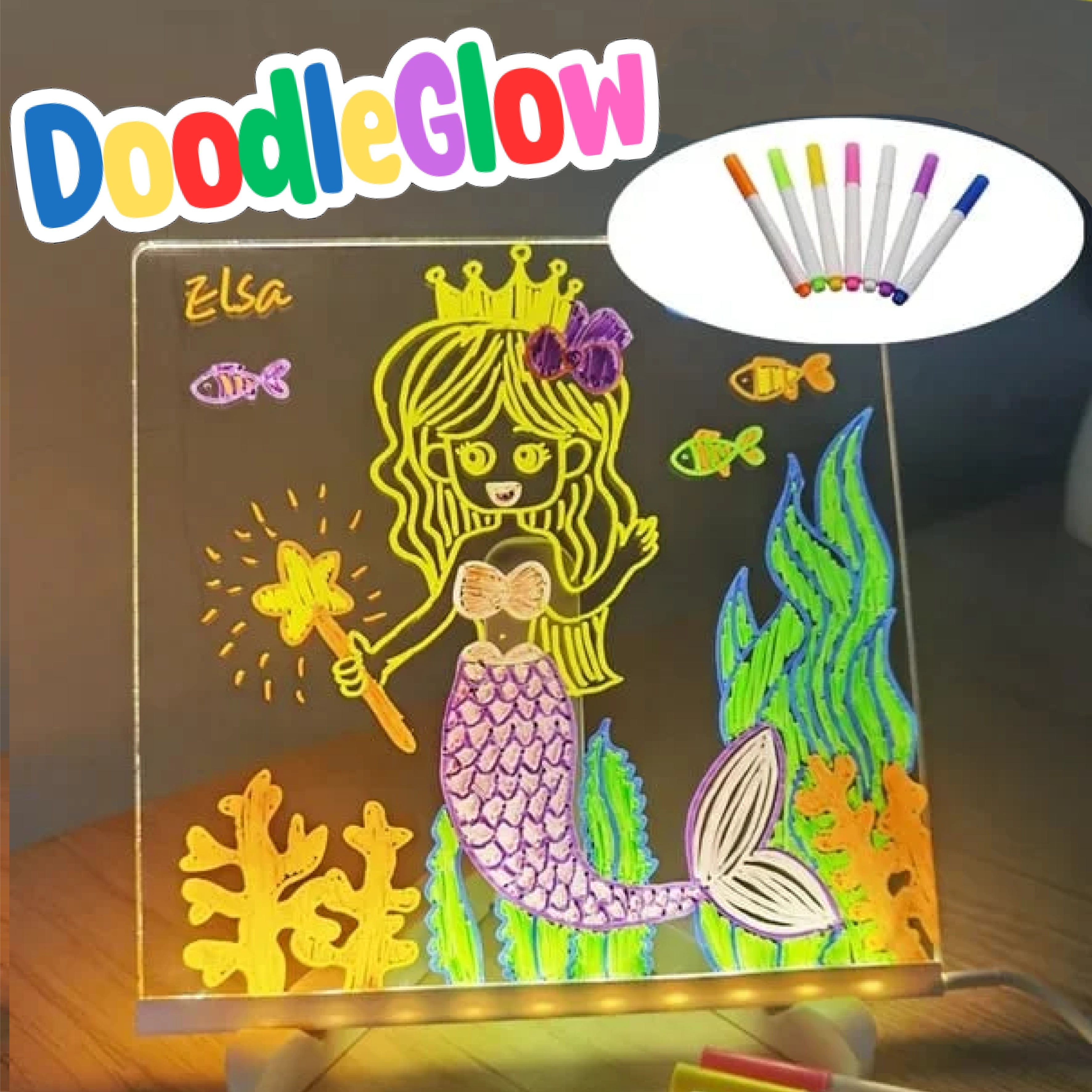LeuchtKritzler™ | Magical Light Board Game for Creative Children's Ideas