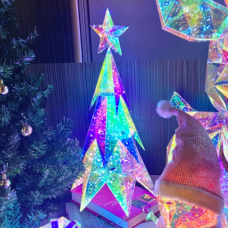 Christmas Early Sale Christmas Regular Holographic Indoor and Outdoor Figure with Remote Control