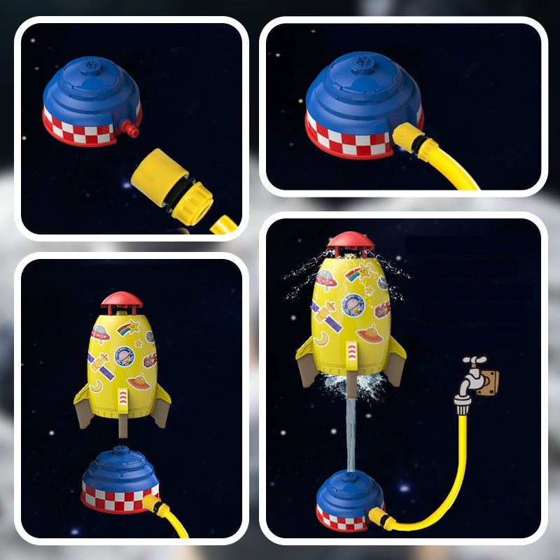JetSplash™ – The rocket that takes off with water!