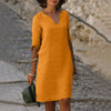 Vondra – Elegant Knee-Length Dress