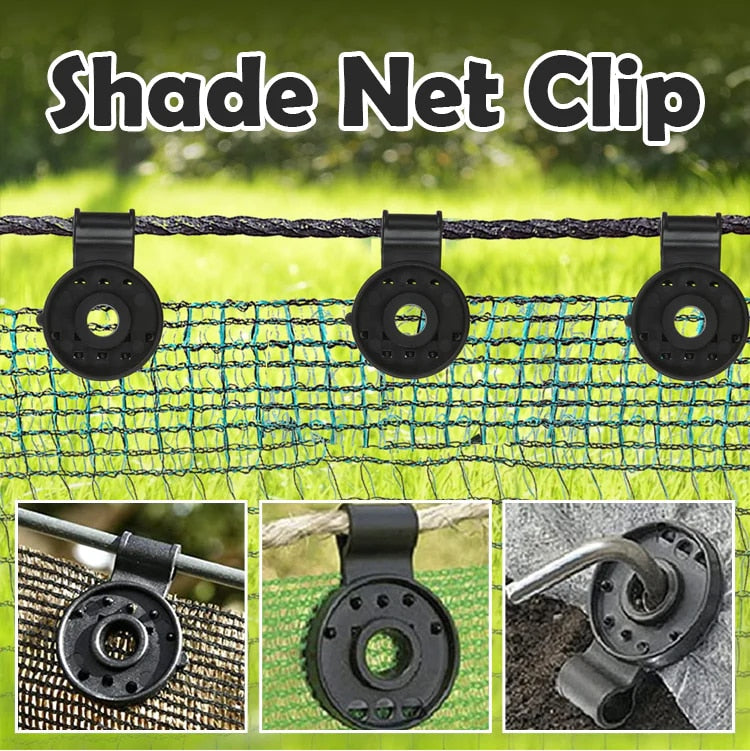 Robust Clips for Securing Nets, Fabrics, and Tarps (x20)