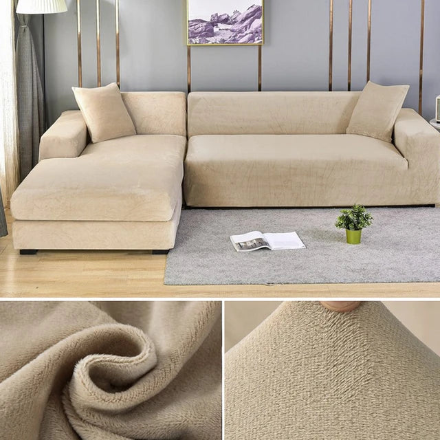 SofaGuard™ | Elastic Velvet Sofa Cover That Saves You Money