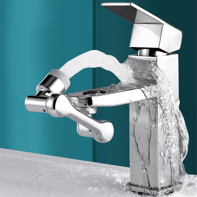 Rotatable Faucet Extension for Easy Cleaning