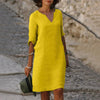 Vondra – Elegant Knee-Length Dress