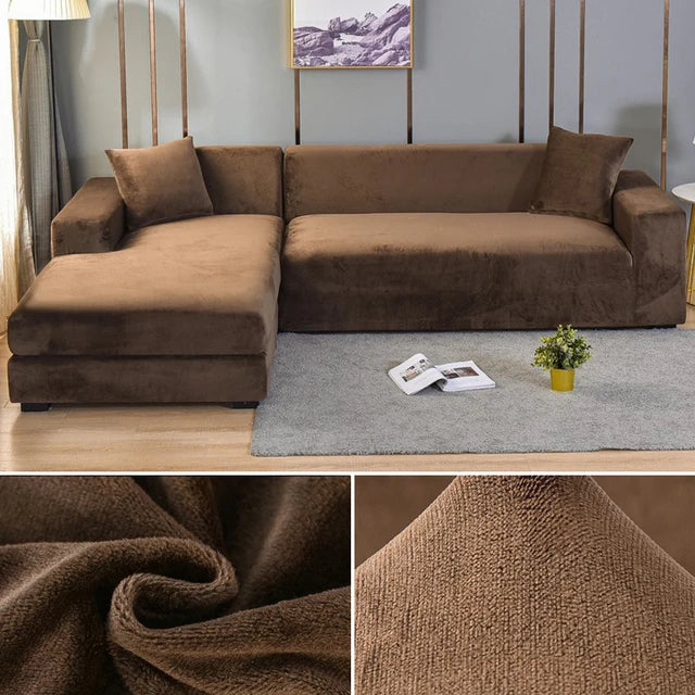 SofaGuard™ | Elastic Velvet Sofa Cover That Saves You Money