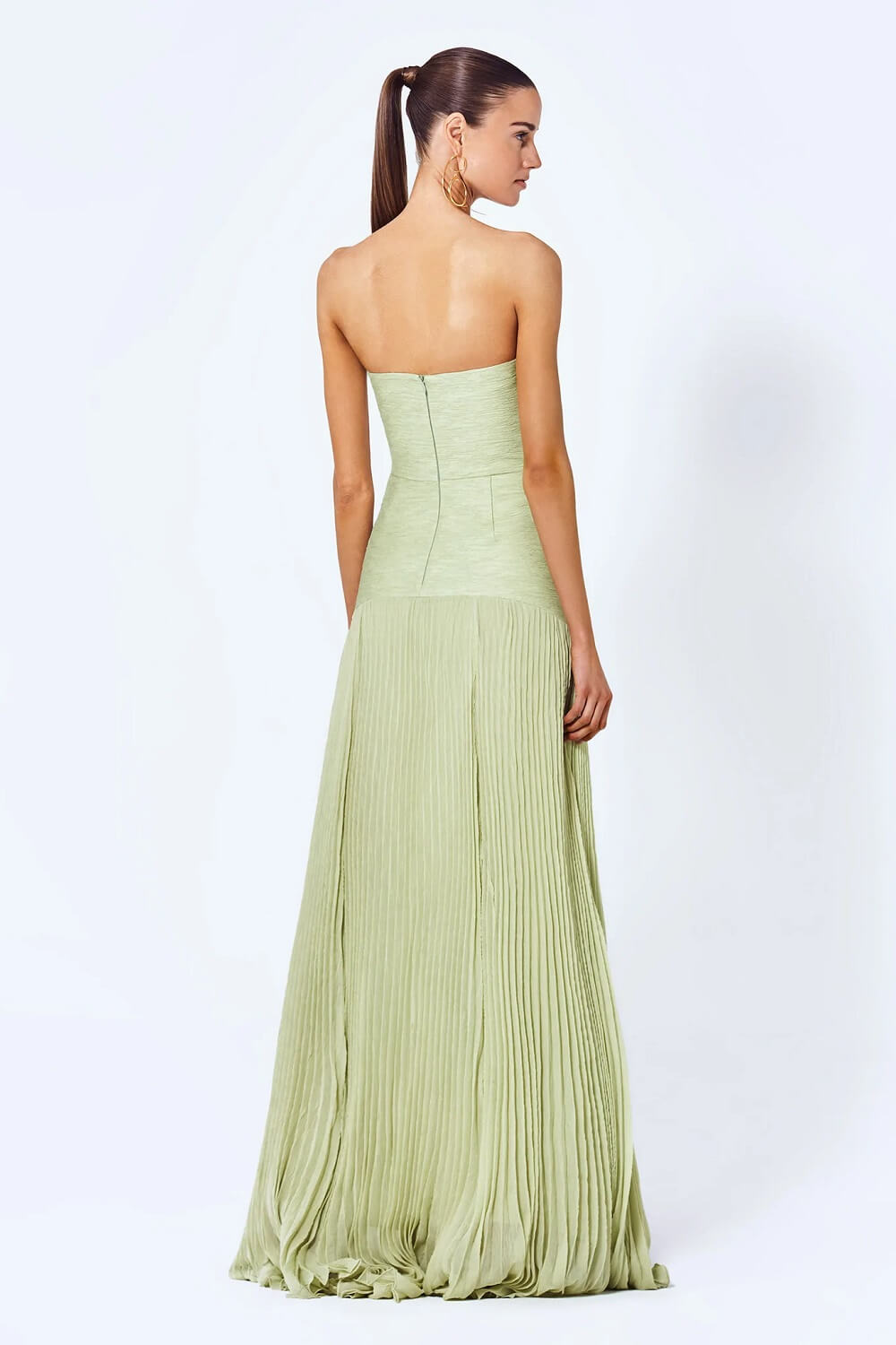 Myrthe™ | Flowing Green Long Dress