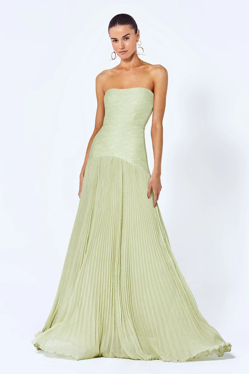 Myrthe™ | Flowing Green Long Dress