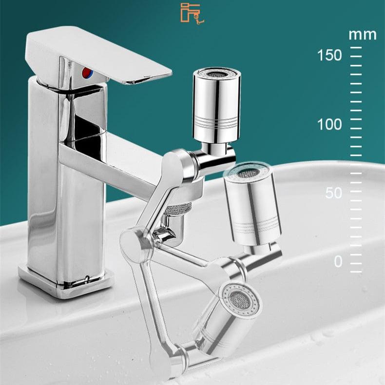 Rotatable Faucet Extension for Easy Cleaning