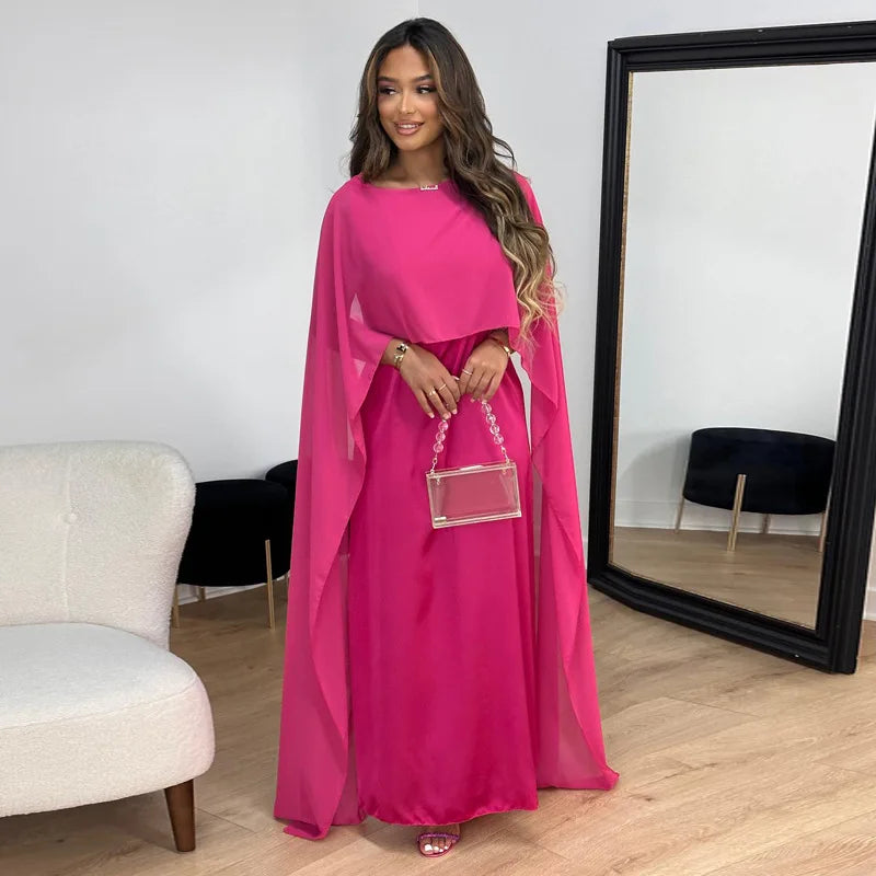 Azalea – Elegant and Luxurious Satin Maxi Dress