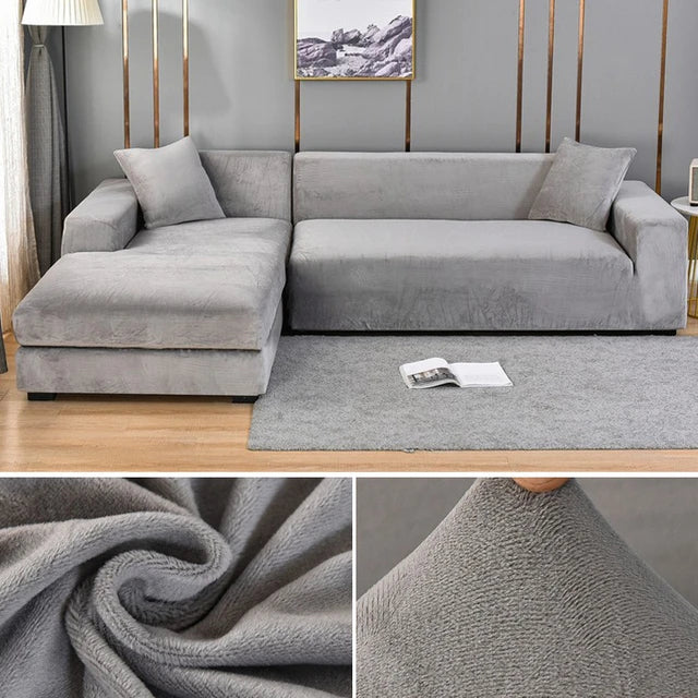 SofaGuard™ | Elastic Velvet Sofa Cover That Saves You Money