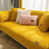 SofaSoft™ Deluxe | Ultrasoft Lamb Cashmere Sofa Cover – Plush Effect & Non-Slip