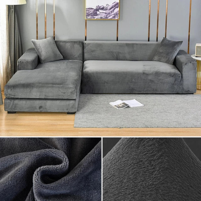 SofaGuard™ | Elastic Velvet Sofa Cover That Saves You Money