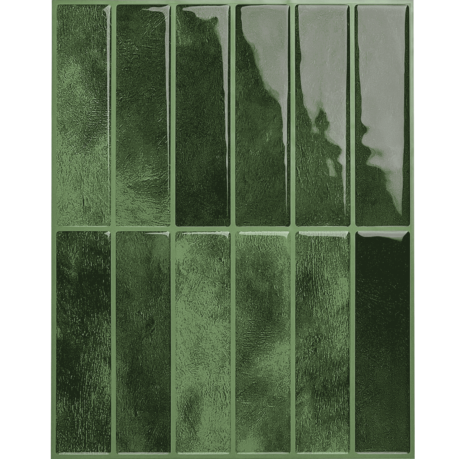Green Forests | Self-Adhesive Artificial Tile Wall