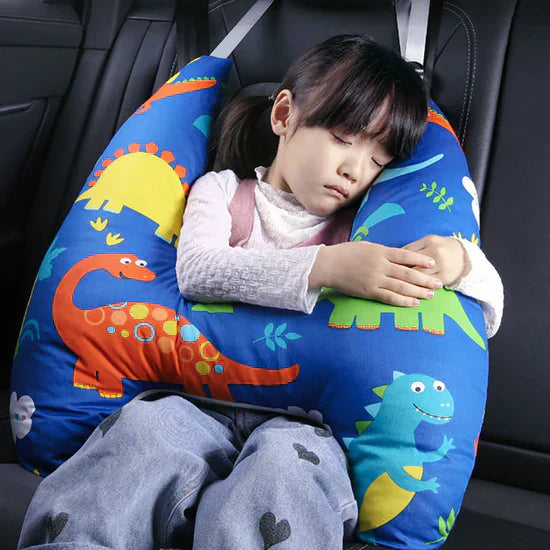 Children's Travel Pillow – Ergonomic neck pillow with secure hold for on the go