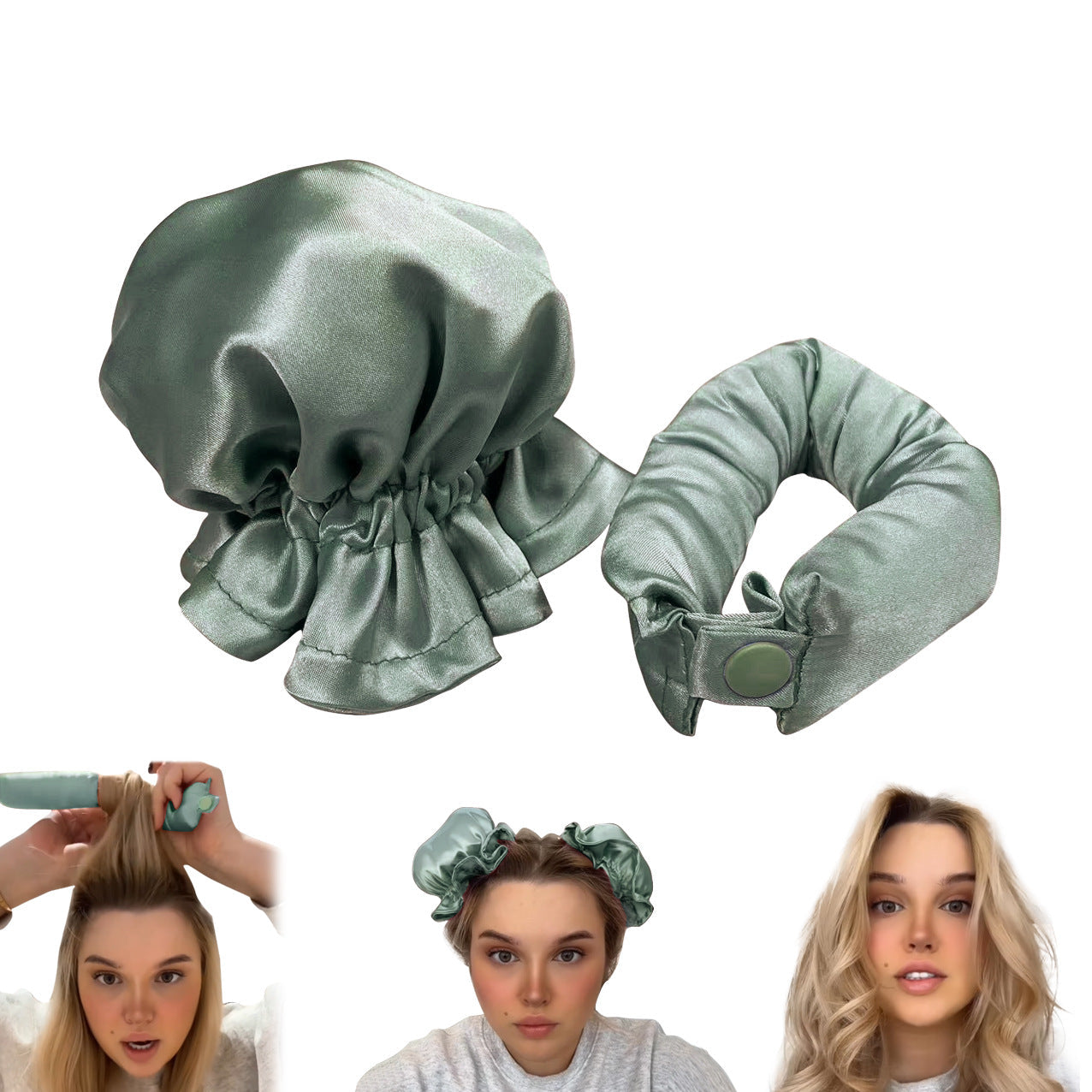 InstaCurl™ | Achieve Silky Curls Without Heat and Effort
