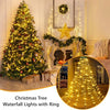 Christmas Tree Waterfall Lights