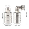HydroLevel® – Compact Stainless Steel Valve with Precision – Automatic Water Level Control