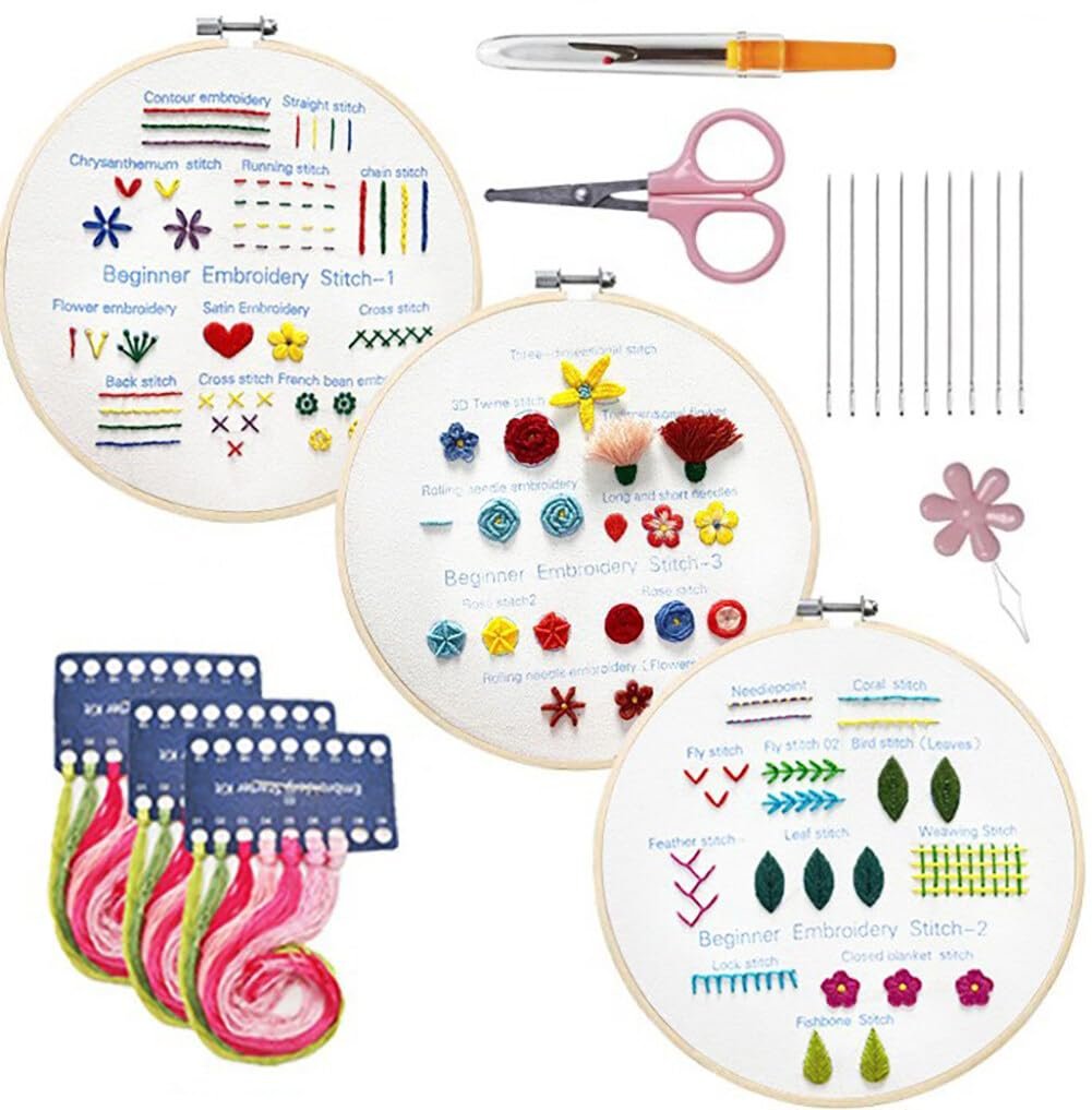 Embroidery Kit for Beginners