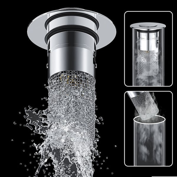 Filter - Keep Your Sink Clear Without a Plumber!
