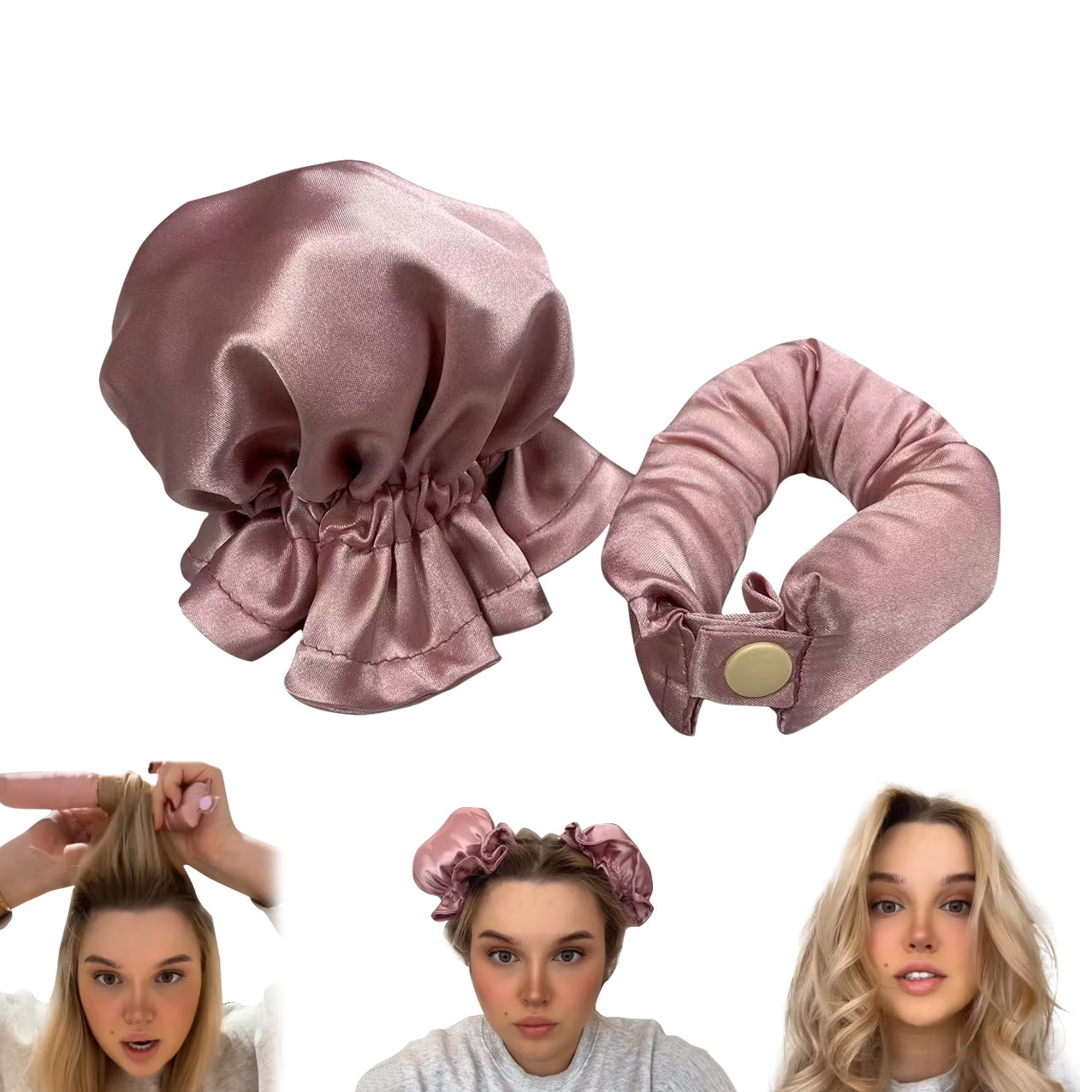 InstaCurl™ | Achieve Silky Curls Without Heat and Effort