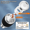 360° Rotatable Splash-proof Faucet Attachment – Easy and Clean Washing