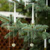 LED Tree Candles with Crystal Ball – Warm, Realistic Holiday Glow