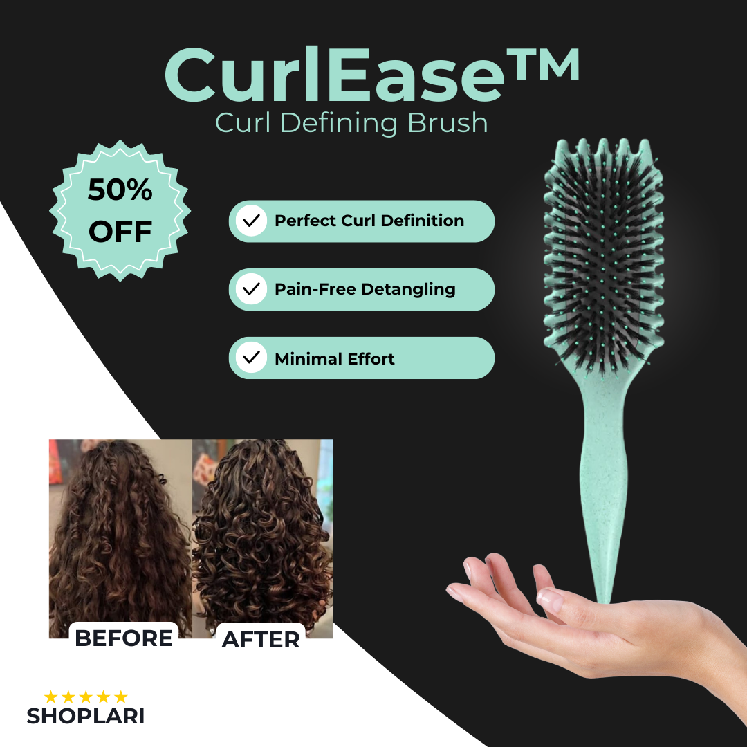 CurlEase™ | Magic Curling Brush