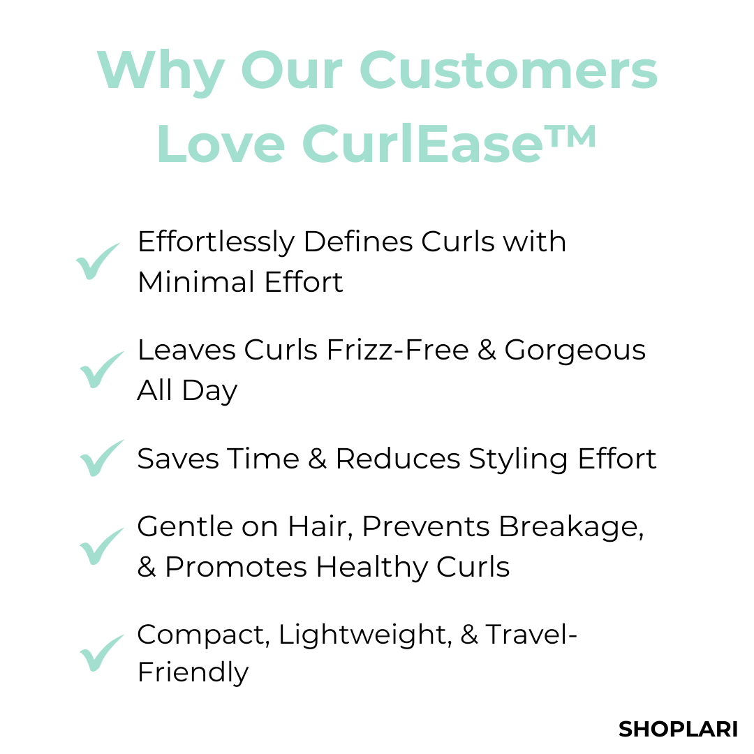 CurlEase™ | Magic Curling Brush