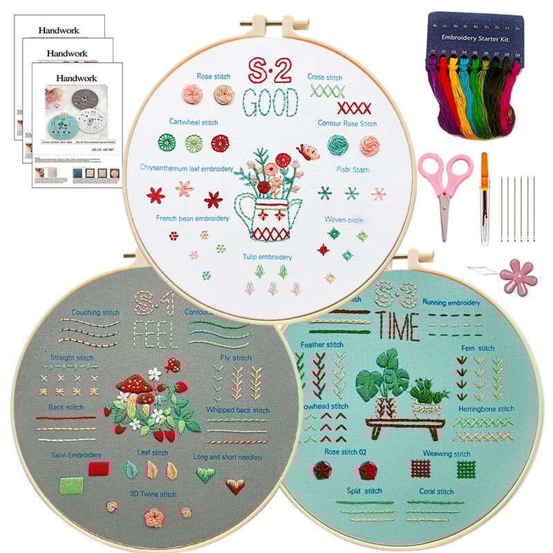 Embroidery Kit for Beginners