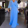 FaldaBelle™ | Waist-Focused Dress with Pleated Batwing Sleeves