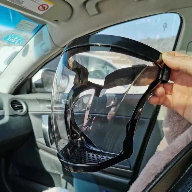 Full Face Protection Large Transparent Face Visor