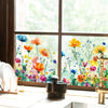 1+1 Free | Colorful Flower Stickers for Your Windows