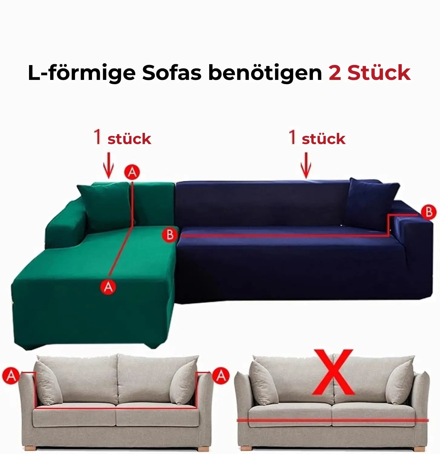 SofaGuard™ | Elastic Velvet Sofa Cover That Saves You Money