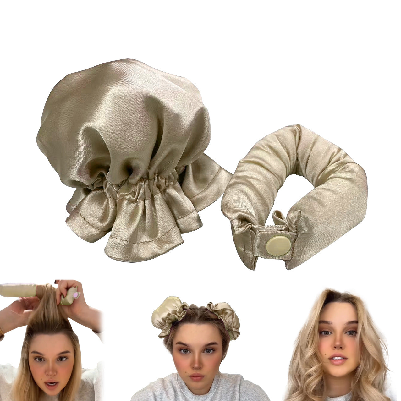 InstaCurl™ | Achieve Silky Curls Without Heat and Effort