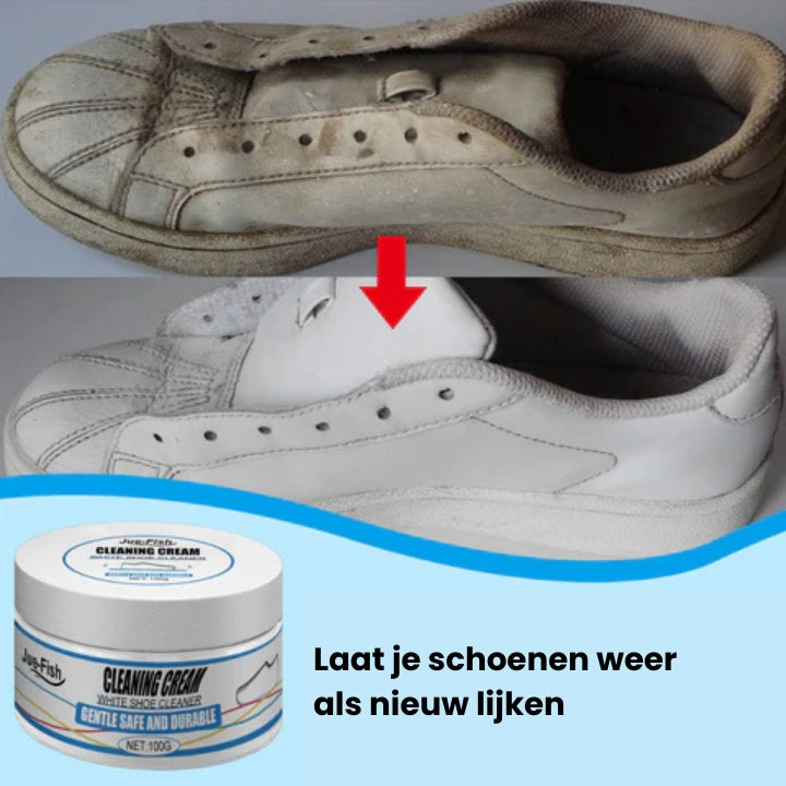 1+1 Free | White Shoe Cleaner – Sparkling Clean Without Scrubbing