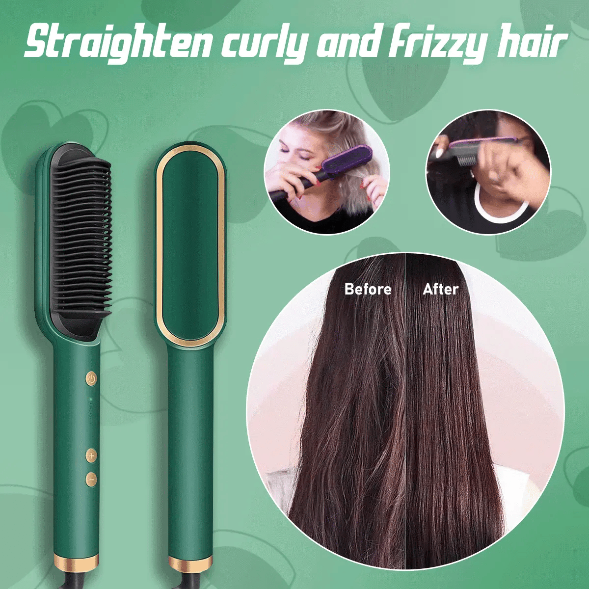 HeatGloss™ – For shiny smooth hair in an instant