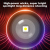 Survival LED Flashlight 2025 – As bright as a lightsaber with power bank function
